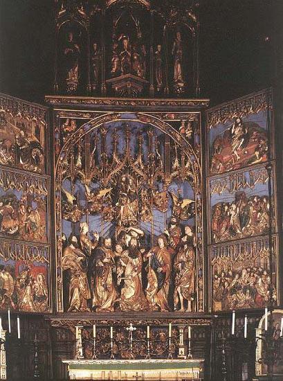 Sebastian Stosskopff High Altar of St Mary oil painting picture